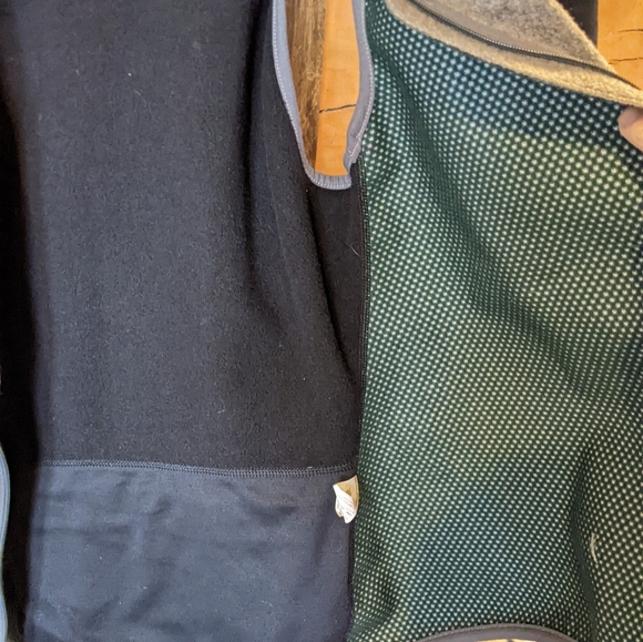 Vintage 2000 Patagonia Vest Full Zip Fleece Cycling Grey - Picture 11 of 15